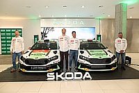 Alexey Lukyanuk y Sergio Fuentes, pilotos de Škoda Canarias este 2026.