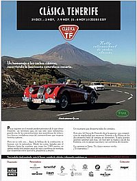 La XXIV Clásica de Tenerife, que se correrá durante dos fines de semana en noviembre, abre su plazo de preinscripción.