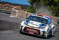 Cruz y Mujica buscarán un nuevo podio en el Rallye de Telde.