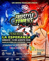 El pentacampeón del mundo, Maikel Melero, en el Freestyle Zombies – La Esperanza.