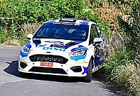 Javier Afonso en el Senderos con la Escuela de Pilotos DISA Copi Sport.