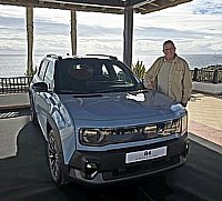 El nuevo Renault 4 E-Tech será protagonista en la V Clásica Santiago del Teide.