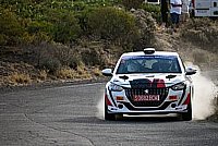 Victoria de Alexis Martín y Borja Carmenati en el Rallye Villa de Granadilla.