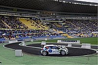 Zósimo y Mayte disfrutaron en el arranque del WRC.