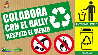 El III Rallysprint Arico mantiene su compromiso con el respeto al medioambiente.