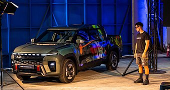 KGM lanza una combinación increible: pick-up y eléctrico en el nuevo Musso EVX.